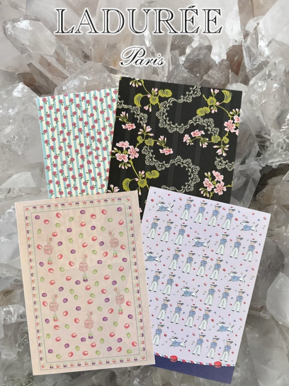 Laduree Stationery/Junk Journaling Pages Set
